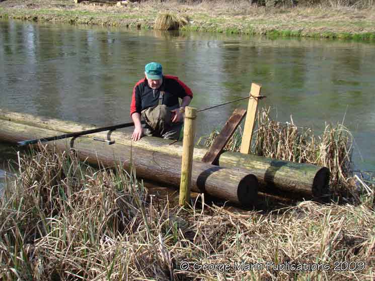 Maintenance and improvements along the river are a constant and never-ending task