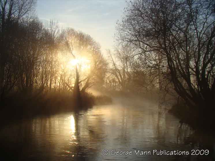 Sunrise over the river